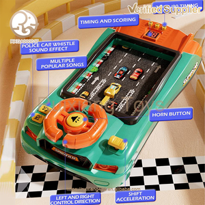 Cognición temprana educativa plástico carreras coche juego juguete con música niños volante juego de conducción juguetes para bebés - Product Image 5