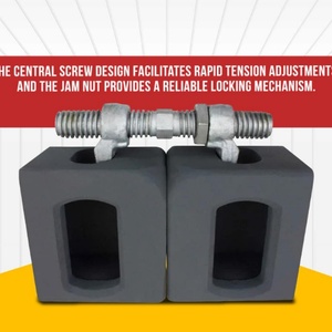 ISO Container Steel Spare Parts Shipping Container Lashing Bridge Clamp 280mm Bridge Fitting Container - Product Image 6
