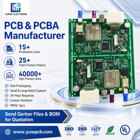 Carte de commande PLC PCBA ENIG, contrôleur de machine industrielle, assemblage de circuits imprimés, fabricant clé en main SMT