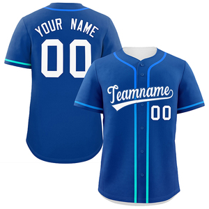 Kemeja pakaian olahraga kustom OEM/ODM Jersey bisbol tren baru dengan nama jahit & angka kemeja personalisasi uniseks - Product Image 6
