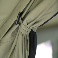 Forerunner Extra-Large 9 + 9 Air Tente Durable Imperméable Coupe-Vent Oxford Tissu Détachable Conception Camping En Plein Air Peut Accueillir