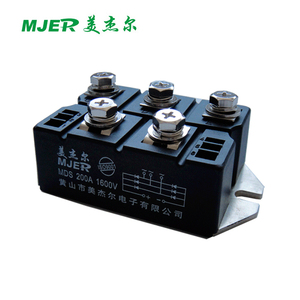 Módulo Rectificador <span class=keywords><strong>de</strong></span> Puente Trifásico Tipo VUO Negro 1600V MDS200A para Convertidor <span class=keywords><strong>de</strong></span> Frecuencia Eléctrico - Product Image 6