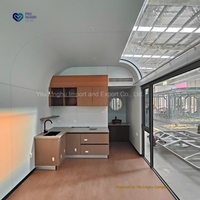 Maison Modulaire Conteneurisée Haut de Gamme Actory Custom Apple Cabin, Capsule Spatiale Préfabriquée pour Glamping, Villa et Hôtel
