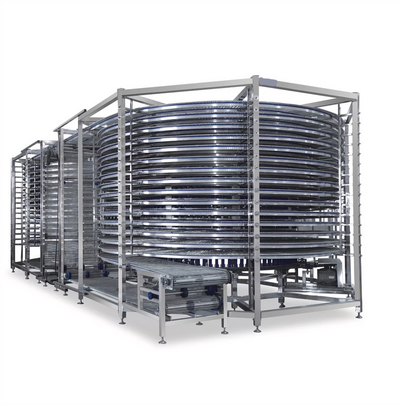 New Spiral Cooling Tower for Bread
