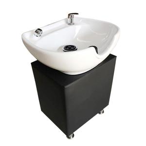 Salon transfrontalier Lit à shampoing Bassin en céramique Salon de <span class=keywords><strong>coiffure</strong></span> Chaise longue de <span class=keywords><strong>coiffure</strong></span> Lit de rinçage <span class=keywords><strong>Magasin</strong></span> de massage - Product Image 1