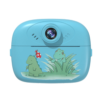 Cámara Digital Portátil D800 para Niños con Papel de Impresión, Juguetes de Impresión Instantánea, Impresora Térmica Instantánea para Niños, Cámara DIY