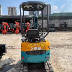 Excavatrice sur chenilles d'occasion Kubota U17 de 1,7 tonne, en excellent état, faible nombre d'heures, parfaitement fonctionnelle, fournie par Komatsu JP - Product Image 4