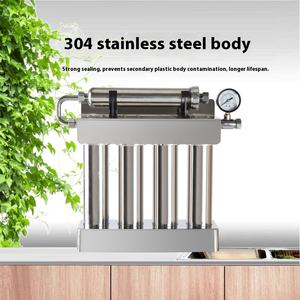 เครื่องวัด<span class=keywords><strong>ความ</strong></span><span class=keywords><strong>ดัน</strong></span>สแตนเลสขนาดเล็กสำหรับครัวเรือนเครื่องกรองน้ำอัลตราฟิลเตรชั่นห้าขั้นตอน - Product Image 4