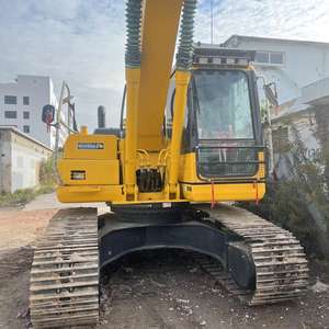 Excavadora sobre orugas Komatsu usada a máquina de construcción/excavadora sobre orugas hidráulica Pc 200 de segunda mano - Product Image 5