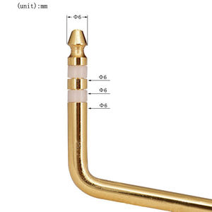 Brazos de Trémolo de Oscilación Simple para <span class=keywords><strong>Guitarra</strong></span> Eléctrica de 6M, con Mango de Inserción Directa de Metal de 3 Colores, para Puente de Trémolo <span class=keywords><strong>Ibanez</strong></span> - Product Image 5
