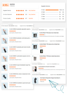 E-cuộc sống bán buôn unisex đàn hồi thoáng khí đầu gối Protector Brace cử tạ đầu gối tay áo cho chạy phòng tập thể dục - Product Image 5