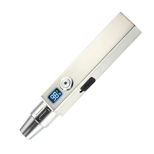 Lumen 3 Color Light Source UV Flashlight 365nm Stainless Steel Body Stepless Dimming LCD Display Rechargeable For Jade - Product Image 5
