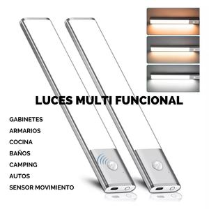 Lámpara Nocturna con Sensor de Movimiento Magnético Recargable por USB, Luz para Armario, Luces LED Debajo del Gabinete - Product Image 2