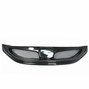 กระจังหน้าคาร์บอนไฟเบอร์สำหรับรถยนต์ฮอนด้า ซีวิค ซีดาน รุ่นที่ 9 ปี 2013 <span class=keywords><strong>2014</strong></span> 2015 <span class=keywords><strong>SI</strong></span> สีดำ - Product Image 4