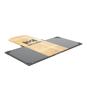 Weightlifting Platform Deadlift Solid Wood T-Frame Commercial Fitness Equipment Elliptical Frame Deep <strong>Squat</strong> <strong>Rack</strong> Cushioned - Product Image 1