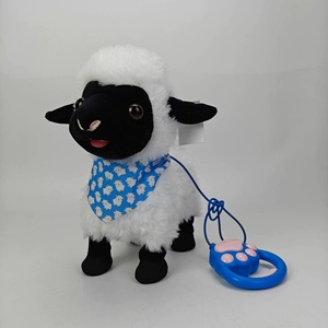 Juguete <span class=keywords><strong>de</strong></span> Peluche <span class=keywords><strong>de</strong></span> Oveja Súper Suave Simulada, Muñeco <span class=keywords><strong>de</strong></span> Oveja Andante con Motor, Juguete <span class=keywords><strong>de</strong></span> Peluche Controlado por Cable - Product Image 2
