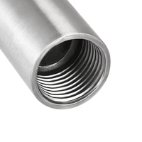Connecteur fileté mâle en acier inoxydable OEM personnalisé pour l'extension des raccords de pomme de douche