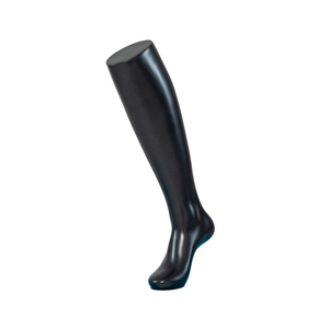 Maniquí <span class=keywords><strong>de</strong></span> pie <span class=keywords><strong>de</strong></span> <span class=keywords><strong>fibra</strong></span> <span class=keywords><strong>de</strong></span> <span class=keywords><strong>vidrio</strong></span> negro mate para exhibición <span class=keywords><strong>de</strong></span> calcetines <span class=keywords><strong>de</strong></span> fútbol (hombre/mujer) - Product Image 2