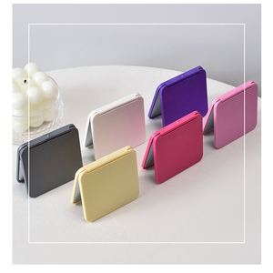 <span class=keywords><strong>2025</strong></span> Mauri bán buôn gấp hai mặt vuông Túi gương xách tay cầm tay nhỏ tùy chỉnh nhỏ gọn gương - Product Image 5