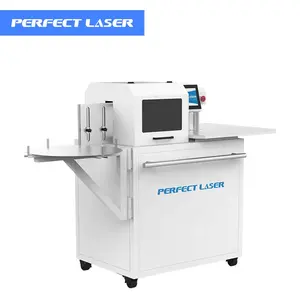 Machine à cintrer les lettres de canal en aluminium en acier inoxydable CNC de Type économique de la publicité laser parfaite avec écran LCD