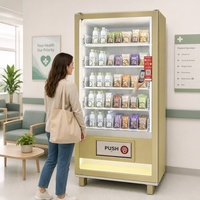 Máquina Expendedora con 60 Selecciones, Código QR, WiFi, SIM, Gestión en la Nube, Escaneo para Comprar, Pago Móvil, Refrigerada de 3-25°C