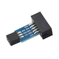 Module adaptateur ISP universel AVRISP/USBasp/STK500, prise de conversion standard 10 broches vers 6 broches