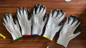 Guantes de seguridad para el trabajo, resistentes al corte, con revestimiento de PU, resistentes al corte, Nivel 5 - Product Image 6