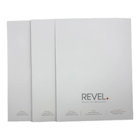 Porta Tarjetas con Logotipo Personalizado Sliver Logo Office Supplies, Dos Bolsillos, Carpetas para Papel A4
