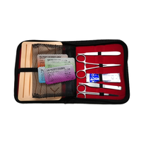 Kit complet de formation en suture médicale pour la pratique de la suture dans les écoles, avec coussin de suture en silicone
