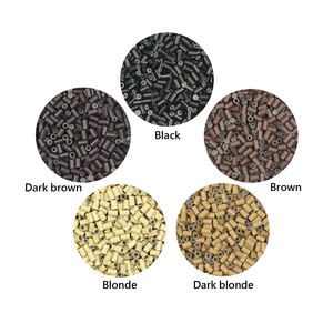 4.5*3.3 * 6.0毫米头发延伸微环链接珠硅胶衬里珠人发延伸工具 - Product Image 5