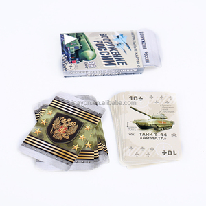 Top Quality 300 gram Paper Card Game Playing Cards Offset Printing Customized Flash Playing Cards with Deck Box