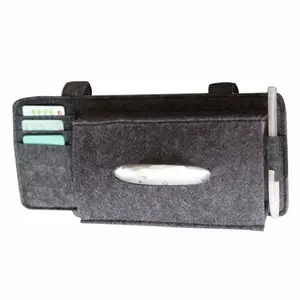 Brand Nieuwe Houder Dispenser Custom Organizer Vilt Auto Tissue Box Cover Met Hoge Kwaliteit