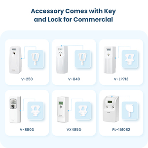 SVAVO LCD/LED Digital Aerosol Dispensador Serie Detección de luz Pulverización automática <span class=keywords><strong>Perfume</strong></span> Ambientadores Dispensador para comercial - Product Image 5