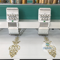 Máquina de Bordar Computarizada Recoma Fieya Modelo Antiguo Dori, 621 Multihead Digital, 9 Agujas Planas, 2da Computadora, 21 Cabezales, Bordado de Gorras, 10 Cabezales, 24 Cabezales