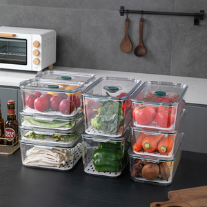 Hộp Đựng Thực Phẩm Nhà Bếp Bằng Nhựa Trong Suốt Có Thể Khóa Giá Rẻ - Product Image 2