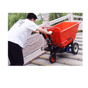 Lowest Price <b>Trolley</b> Electric Dump Bucket Three - Wheel Electric <b>Trolley</b> Manual Engineering Dump Hand Cart - Product Image 4