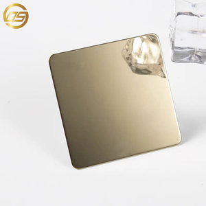 SS 304 420 2B 브론즈 마감 컬러 PVD 코팅 스테인레스 스틸 시트 솔질 골드 샴페인 컬러 - Product Image 3