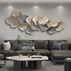 Yaratıcı çin oturma odası duvar sanatı ev dekor boyama kanepe arka plan duvar LED Glow kristal porselen boyama - Product Image 3