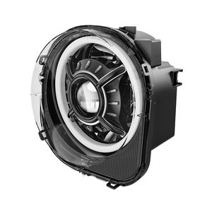 Fari Omologati E-Mark DOT 100W Rotondi con Luce Abbagliante/<span class=keywords><strong>Anabbagliante</strong></span>, <span class=keywords><strong>Faro</strong></span> di Ricambio a LED Compatibile con Jeep Renegade 2015-2021 - Product Image 4