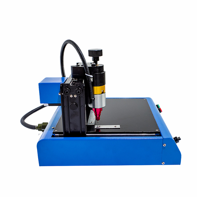 LY Portable Nameplate Marking Machine 400W Power Automatic Dot Pin Marking Machine for Metal Stainless Steel Aluminum Engraving