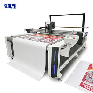 REMEYA Découpeuse numérique CNC haute précision pour boîtes en nid d'abeille et éclairage publicitaire avec CCD, garantie 5 ans - Product Image 1