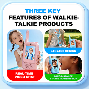 Nuevo Producto 2026, Juguete Infantil, Walkie Talkies con Video, Intercomunicador para Niños con Cámara de Video, Regalo de Navidad o Cumpleaños - Product Image 3