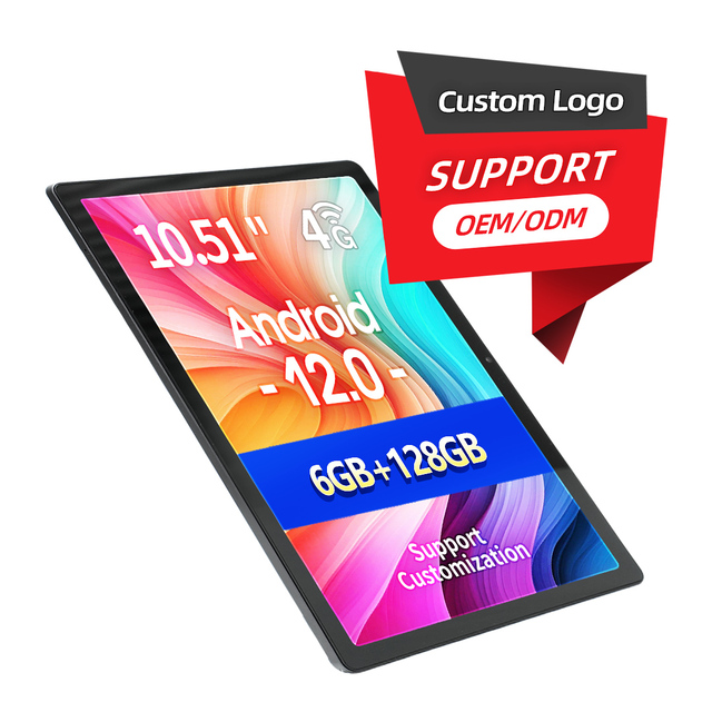 Custom 10.51" Android 12 Tablet 5GHz WiFi & 4G LTE Ready Octa-Core 6GB RAM 128GB Storage Sim Tablet with Sim Card