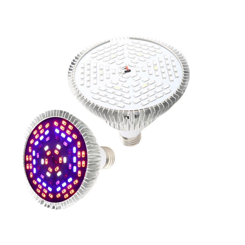 Светодиодная лампа полного спектра для выращивания растений E27 30 Вт 50 Вт 80 Вт, светодиодная лампа для выращивания растений для цветов, система гидропоники, аквариумное светодиодное освещение