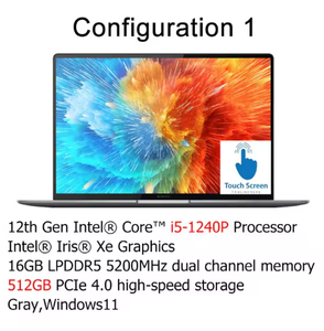Ordinateur <span class=keywords><strong>portable</strong></span> Xiao Mi Book Pro 16 <span class=keywords><strong>2022</strong></span> Mi Laptop 12e génération Intel I7-1260P/i5-1240P 16 Go + 512 Go SSD 60 Hz 16 pouces 4K OLED écran tactile - Product Image 5