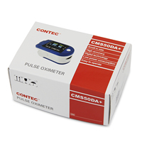 Oxymètre de pouls du bout des doigts approuvé CE CMS50D pulsosimetro punta delle dita