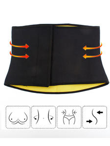 Wholesale <b>For</b> <b>Men</b> and Women Adjustable Sweat-Absorbent <b>Waist</b> Support Fitness Band Bras Shaping Underwear - Product Image 4
