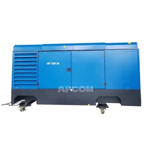 Compresor de Aire de Tornillo Diésel Portátil de 1000 CFM y 9 Bares, Unidad de Compresión de Aire Accionada por Motor para Minería - Product Image 2