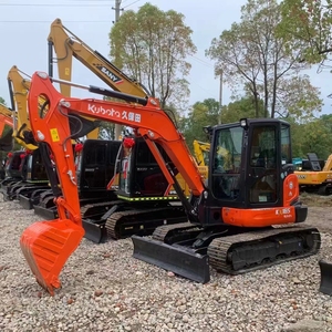รถขุดขนาดเล็ก Kubota KX165 มือสอง 6 ตัน รถขุดไฮดรอลิกแบบตีนตะขาบ สำหรับงานฟาร์ม ป่าไม้ และก่อสร้าง - Product Image 1