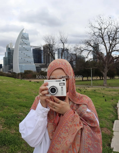 2025 Floral Jacquard femmes foulard doux Modal grand gland Paisley Faux cachemire hiver Style ethnique châle vente d'été chaude - Product Image 6